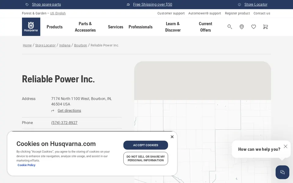 Reliable Power Inc. website