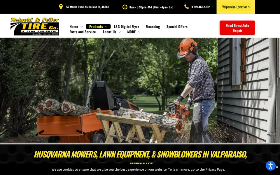 Heinold & Feller Tire, Inc website