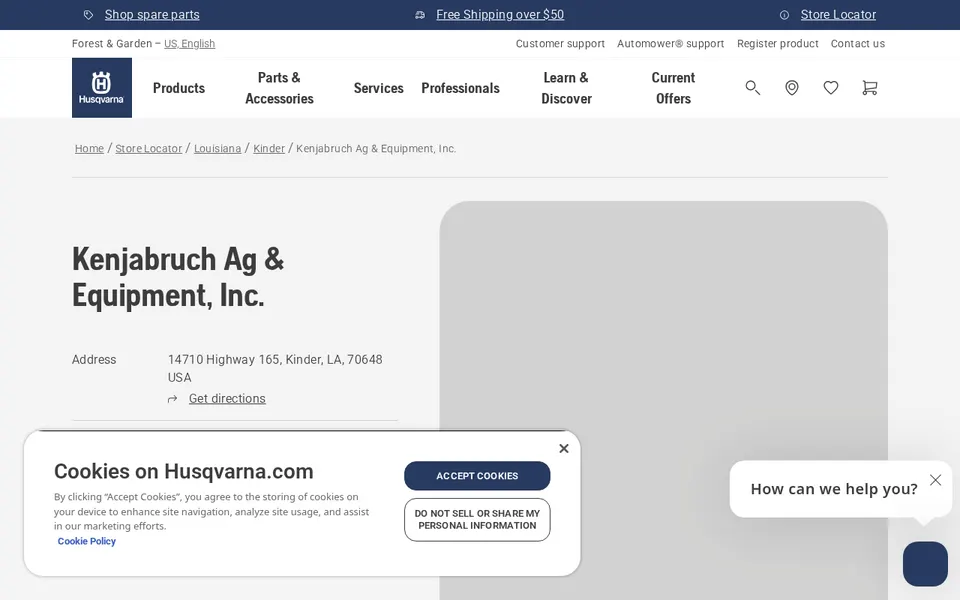 Kenjabruch Ag & Equipment, Inc. website