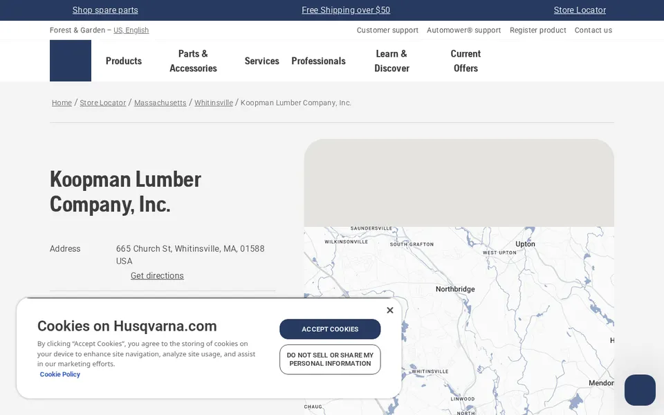 Koopman Lumber Company, Inc. website