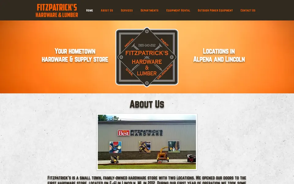 Fitzpatrick Hardware website