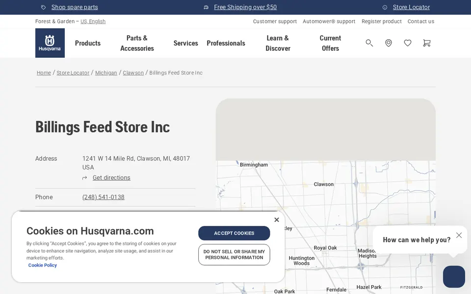 Billings Feed Store Inc website