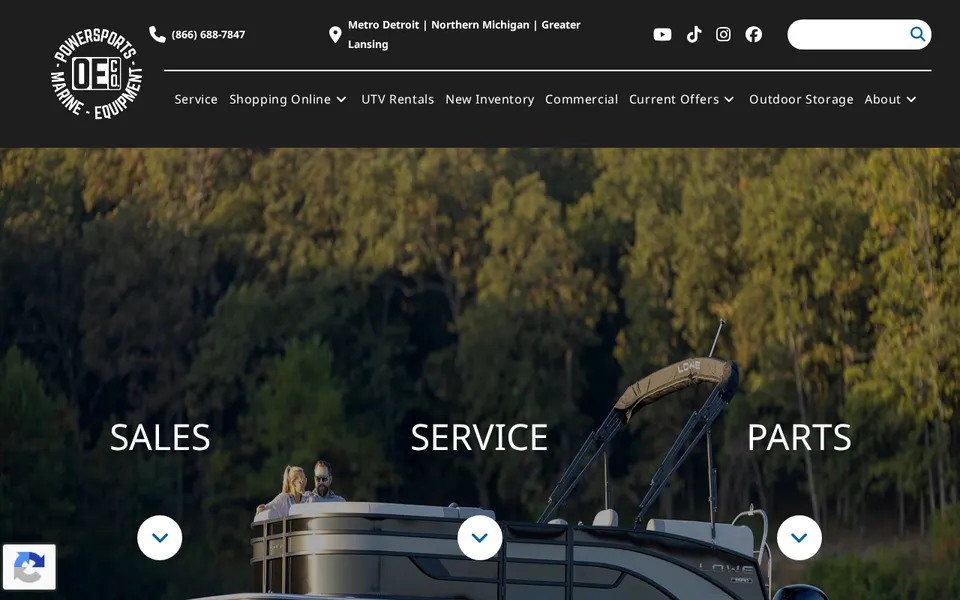 Outdoor Equipment Co website