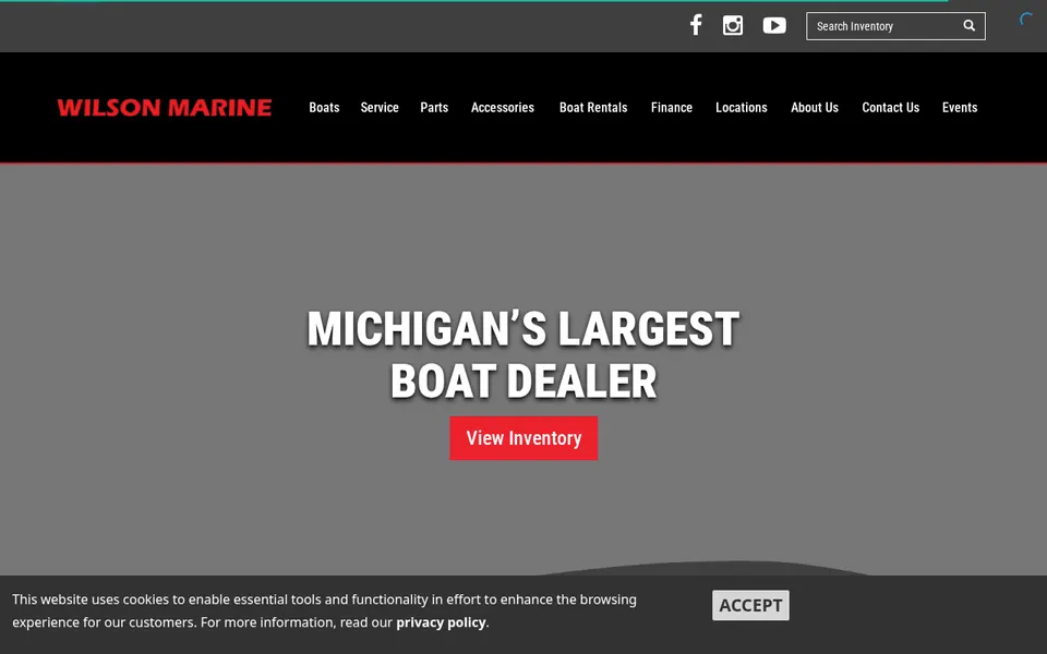 Wilson Marine website