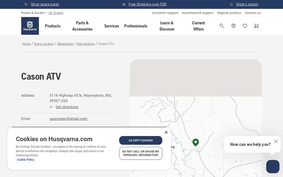 Cason ATV website
