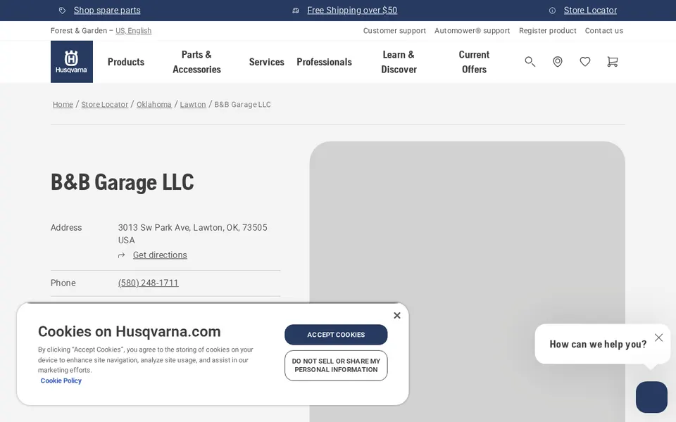 B&B Garage LLC website