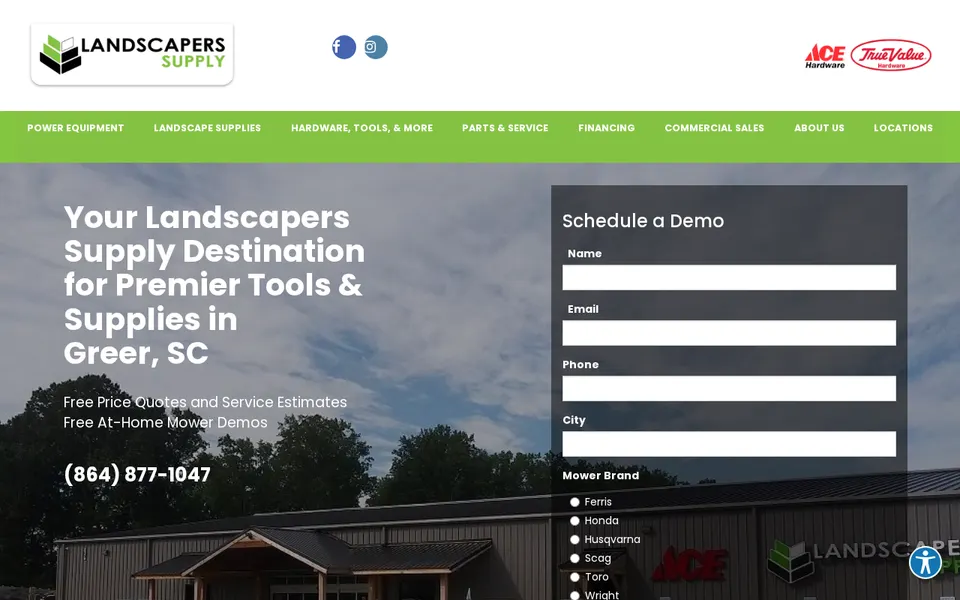 Landscapers Supply, Inc website