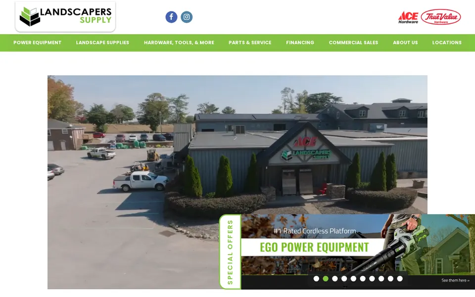 Landscapers Supply, Inc website
