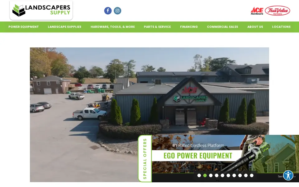 Landscapers Supply, Inc website