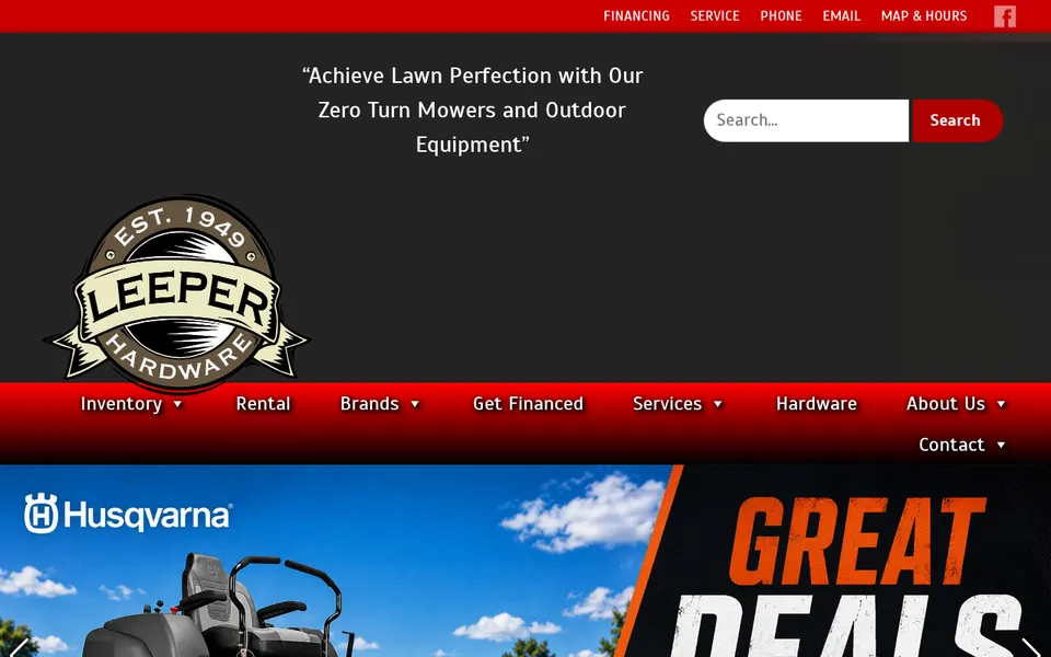 Leeper Hardware Co LLC website