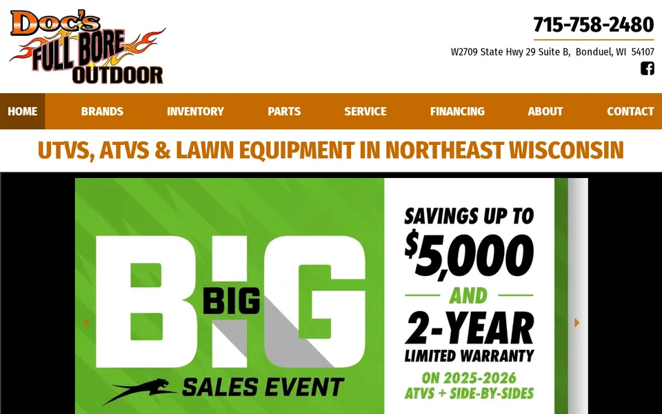 Doc's Full-Bore Outdoor, LLC website
