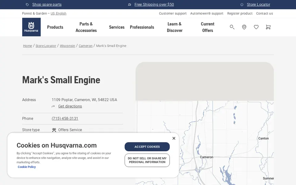 Mark's Small Engine website