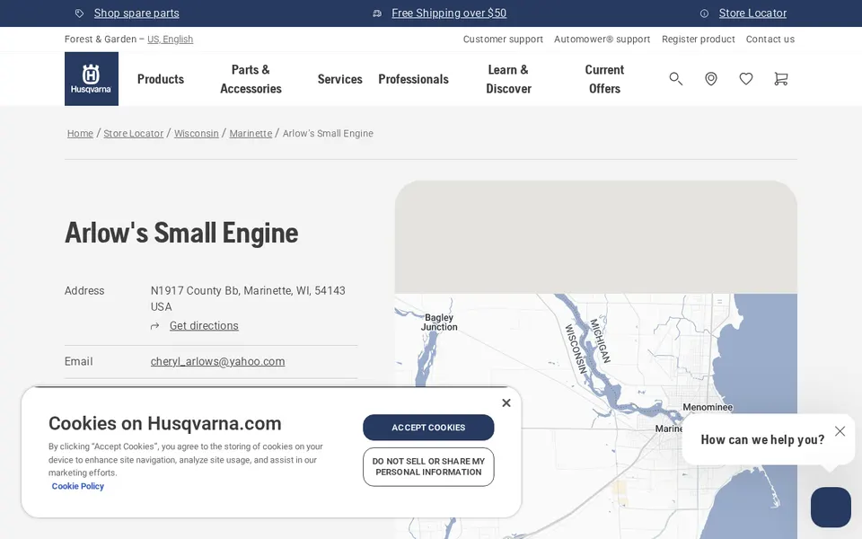 Arlow's Small Engine website