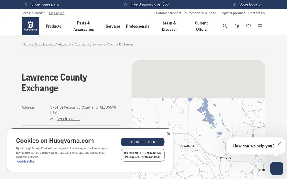 Lawrence County Exchange website