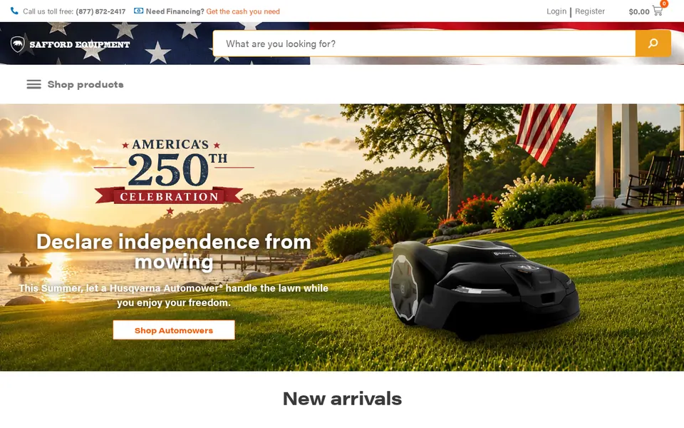 Safford Equipment Co. website