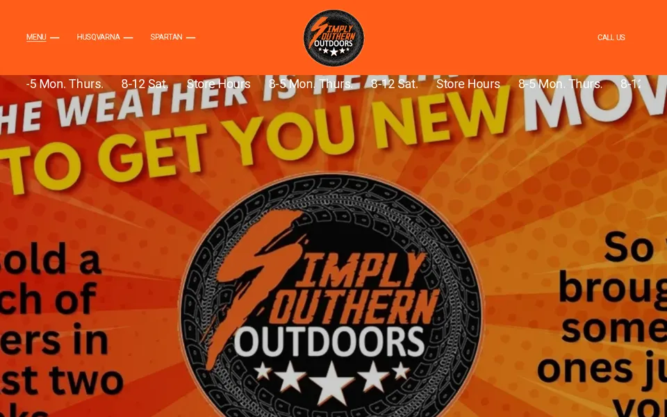 Simply Southern Outdoors website