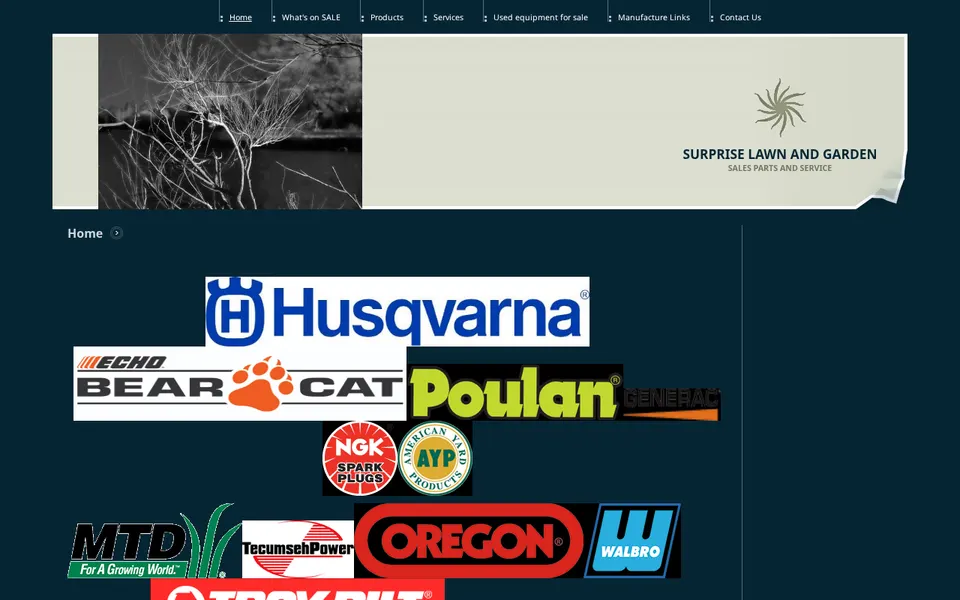 Surprise Lawn & Garden website