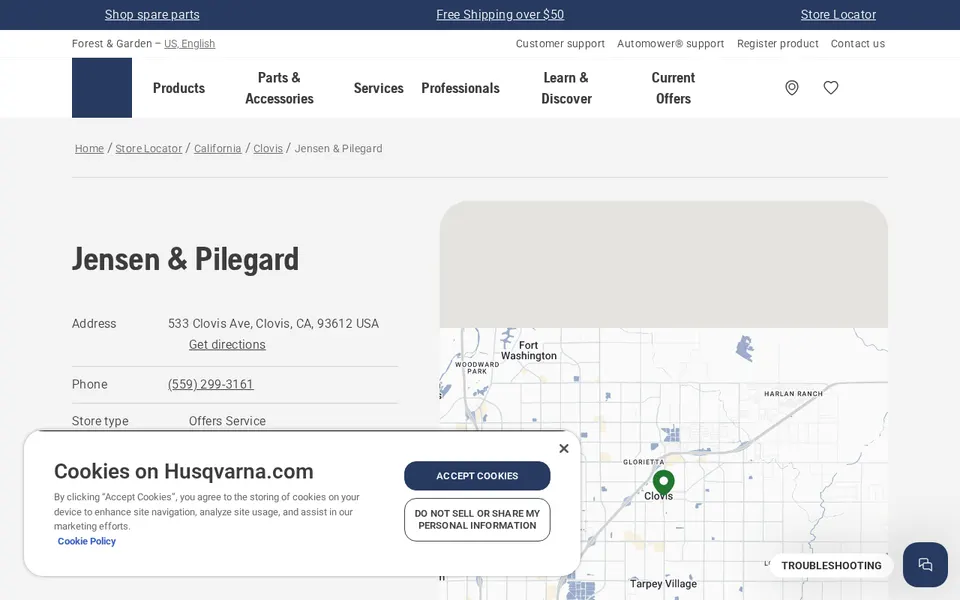 Jensen & Pilegard website