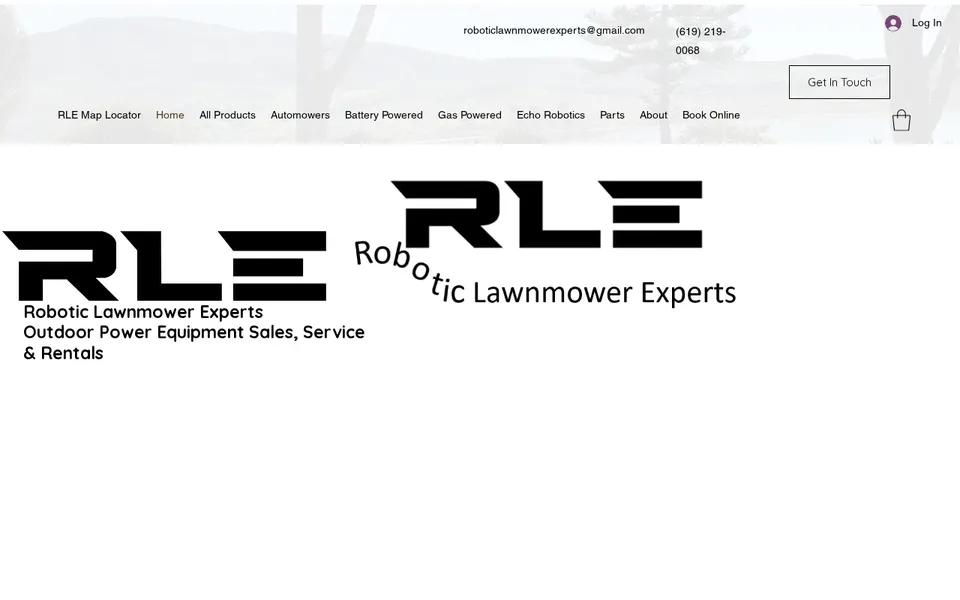 Robotic Lawnmowers Experts, LLC website