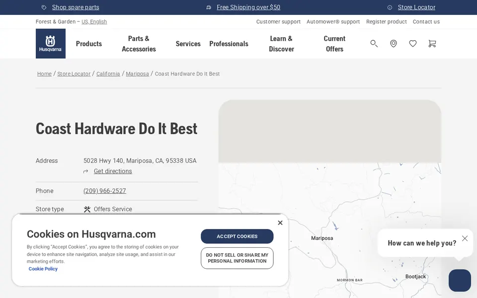 Coast Hardware Do It Best website