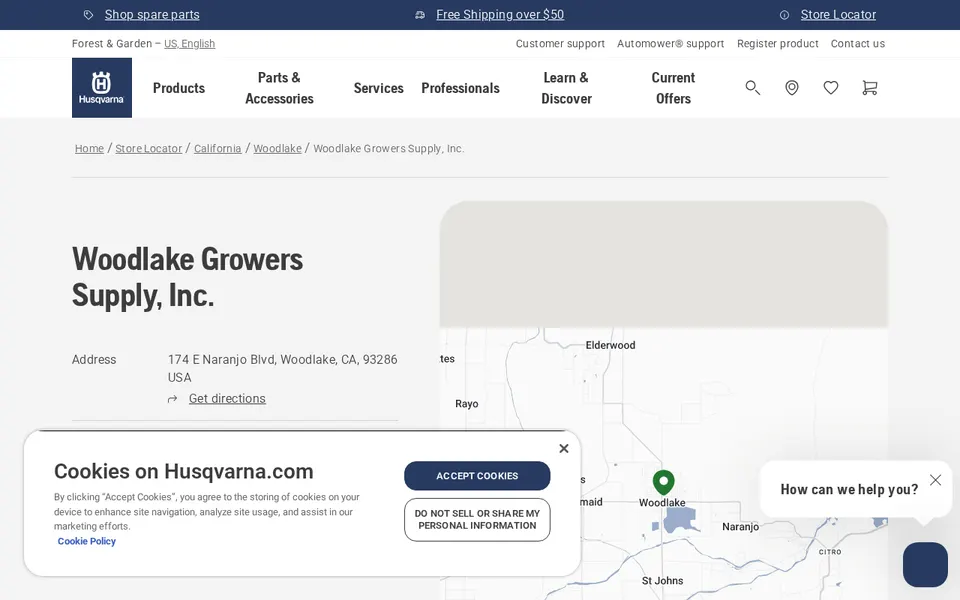 Woodlake Growers Supply, Inc. website