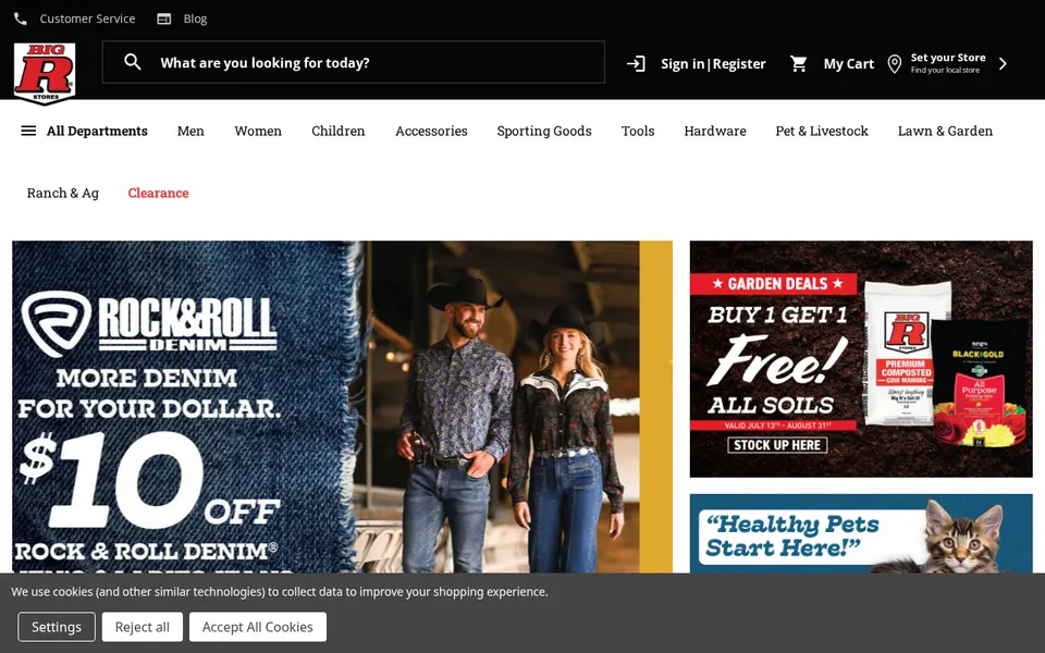 Big R Of Lamar Inc website