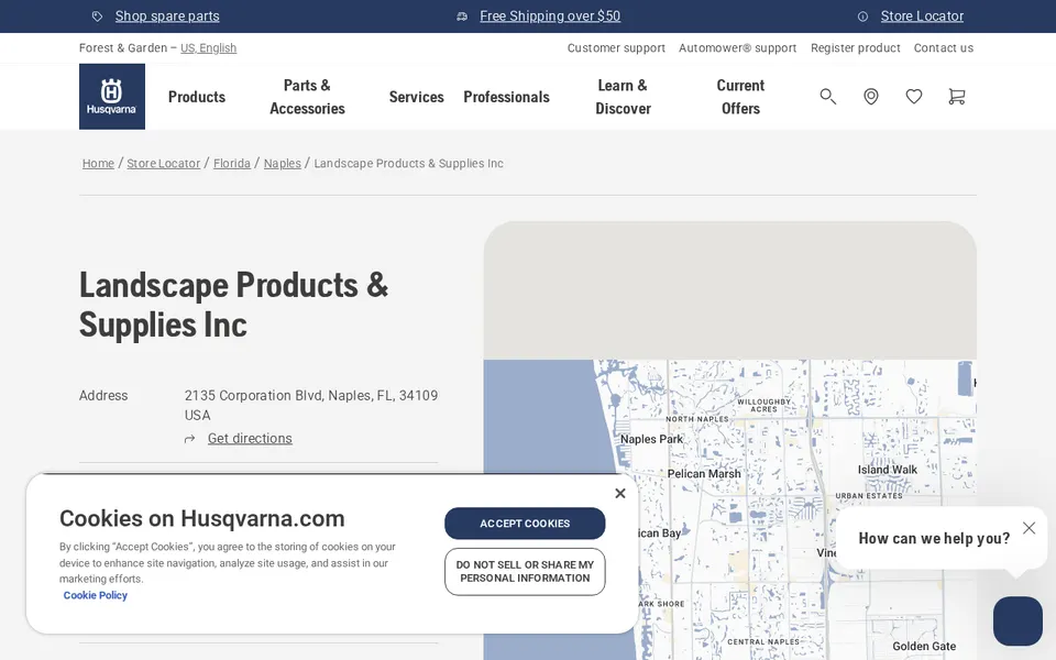 Landscape Products & Supplies Inc website