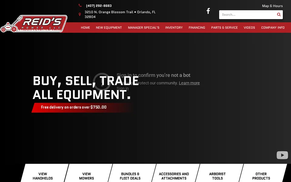 Reid's Buy Sell & Trade website