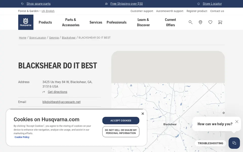 BLACKSHEAR DO IT BEST website