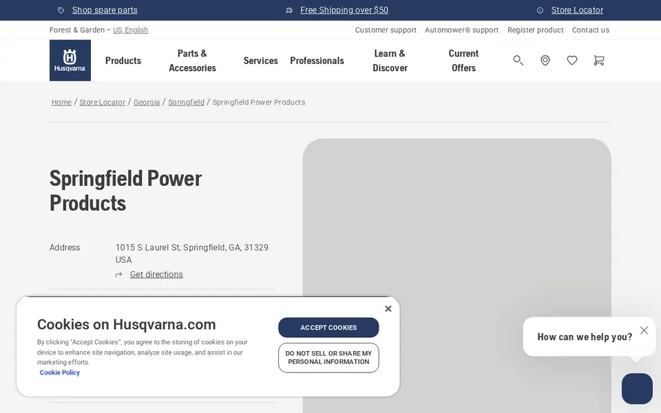 Springfield Power Products website