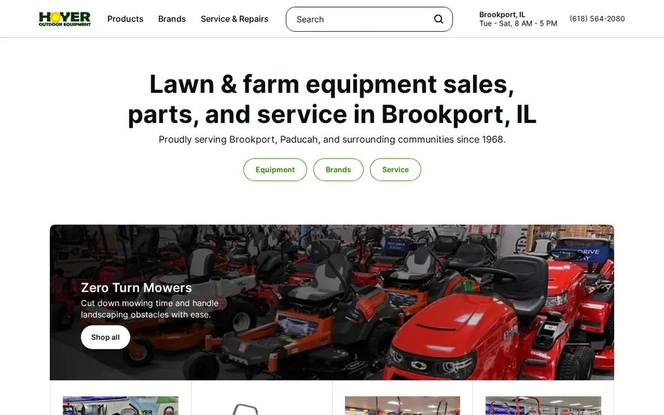 Hoyer Outdoor Equipment, Inc. website
