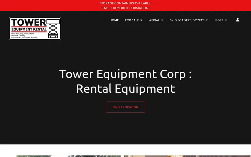 Tower Equipment Corp. website