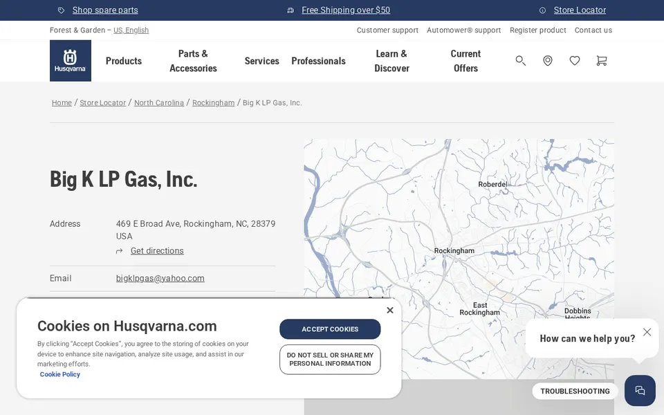 Big K LP Gas, Inc. website