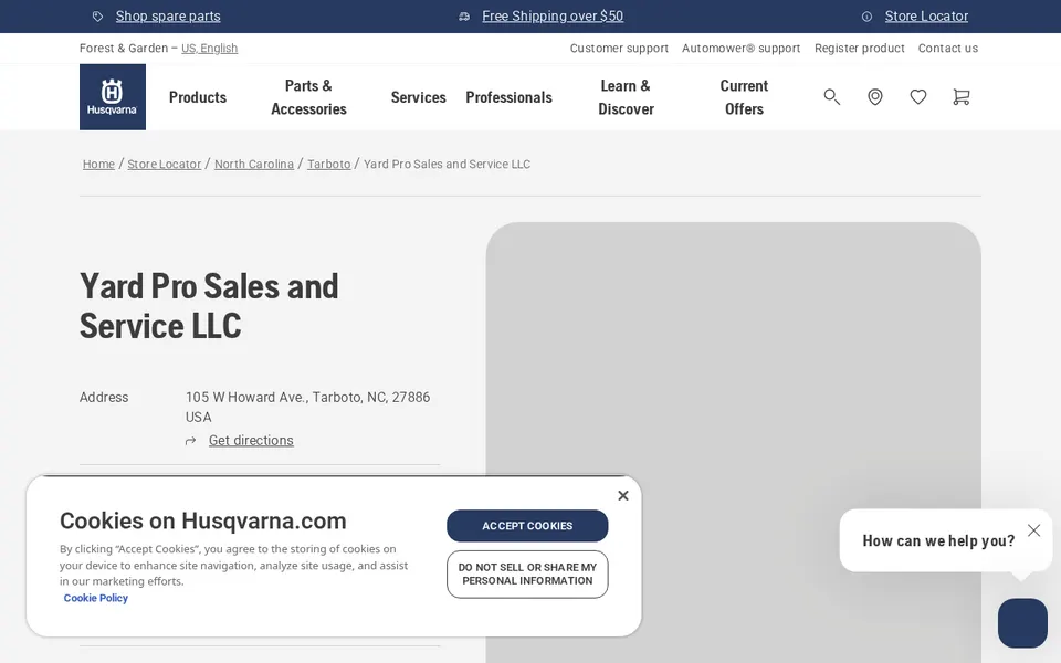 Yard Pro Sales and Service LLC website
