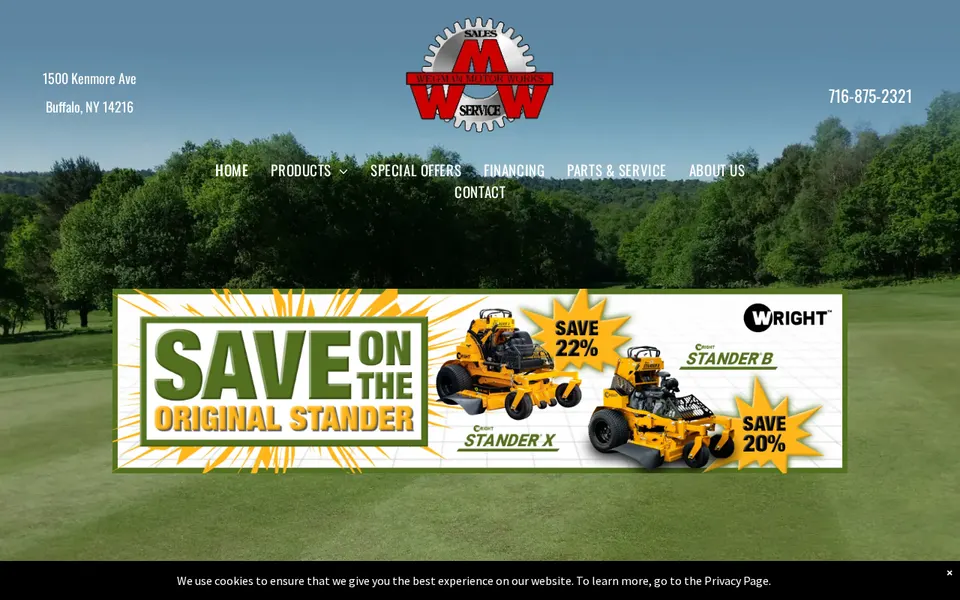 Wegman Motor Works, Inc. website