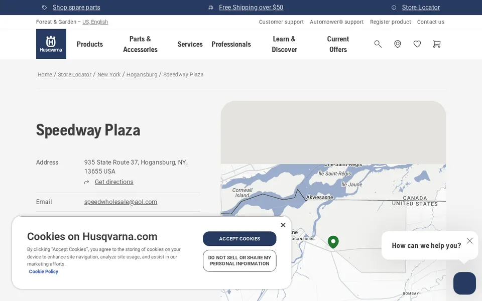 Speedway Plaza website
