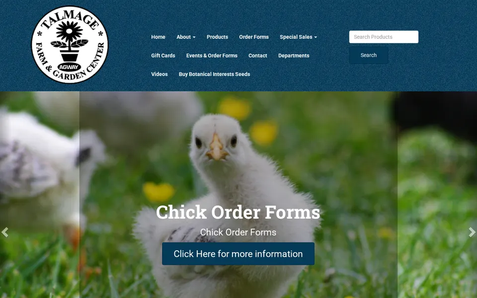 Talmage Farm Agway website
