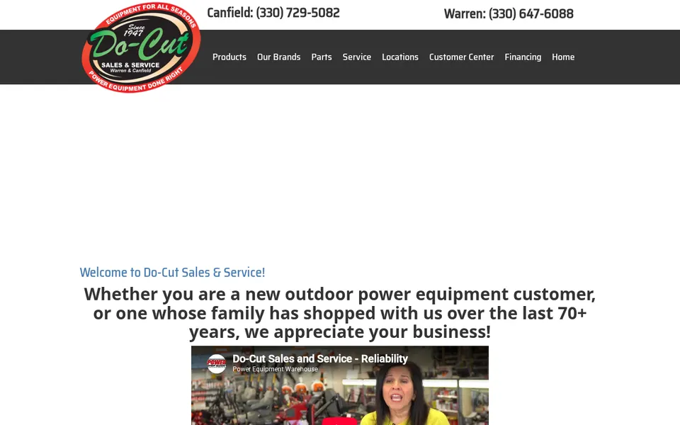 Do-Cut Sales & Service, Inc website