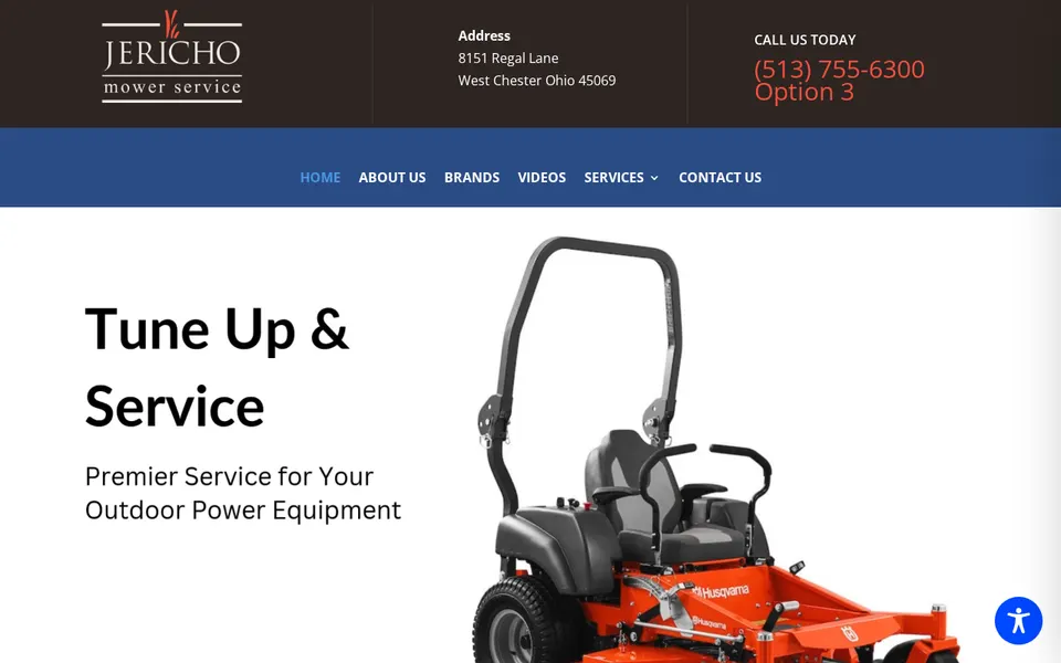 Jericho Mower Service LLC website