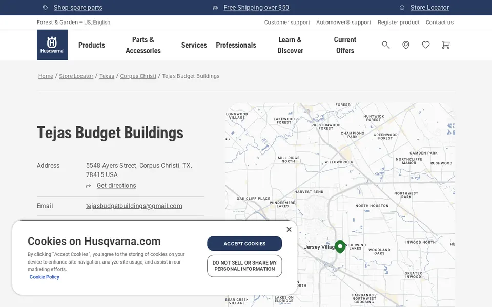 Tejas Budget Buildings website