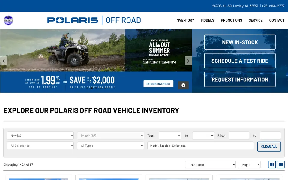 Baldwin County Polaris website