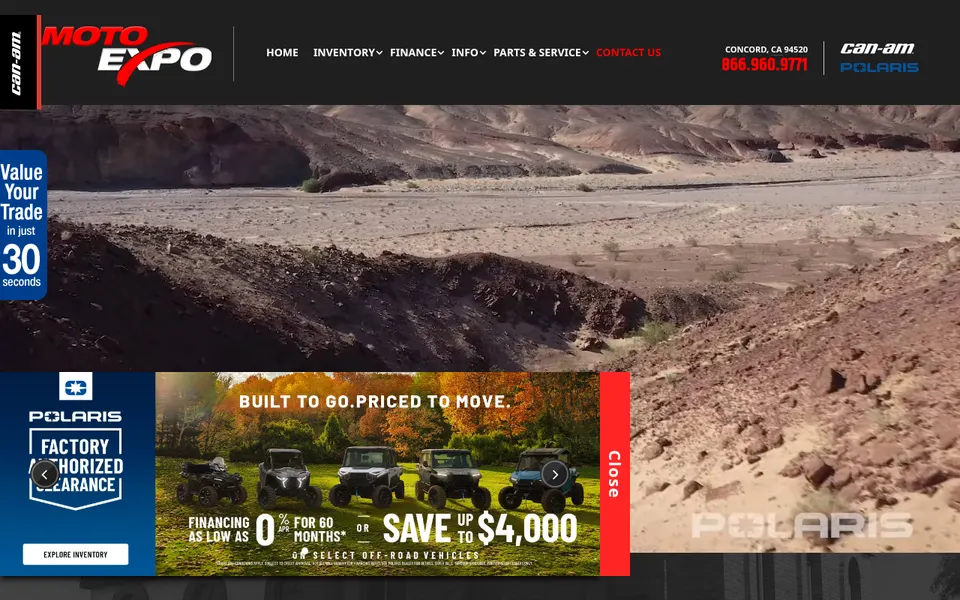Motoexpo website