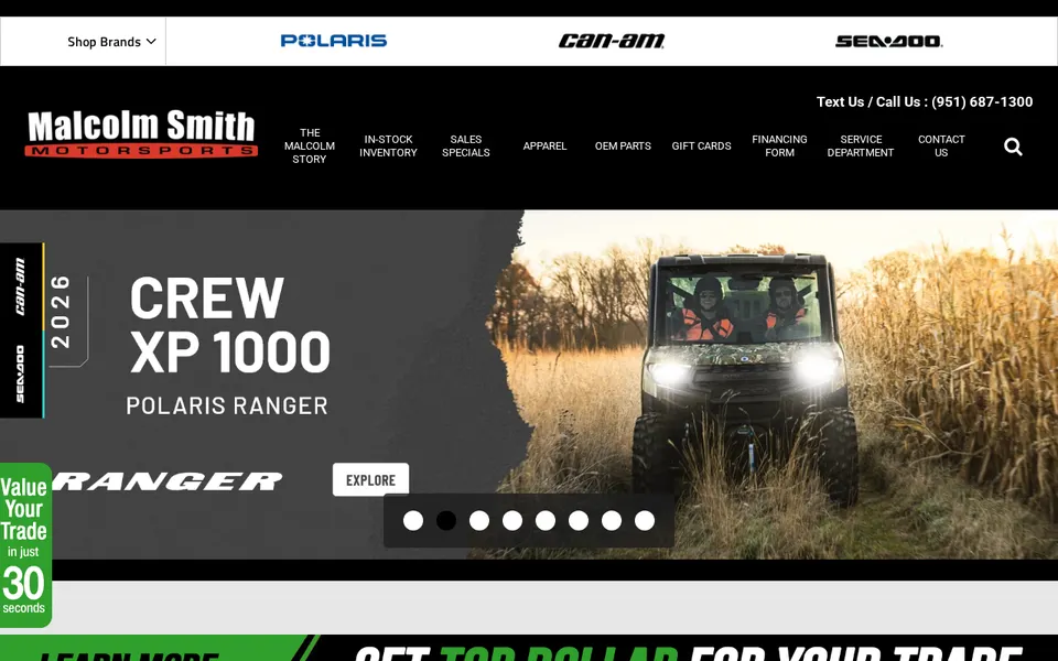 Malcolm Smith Motorsports website