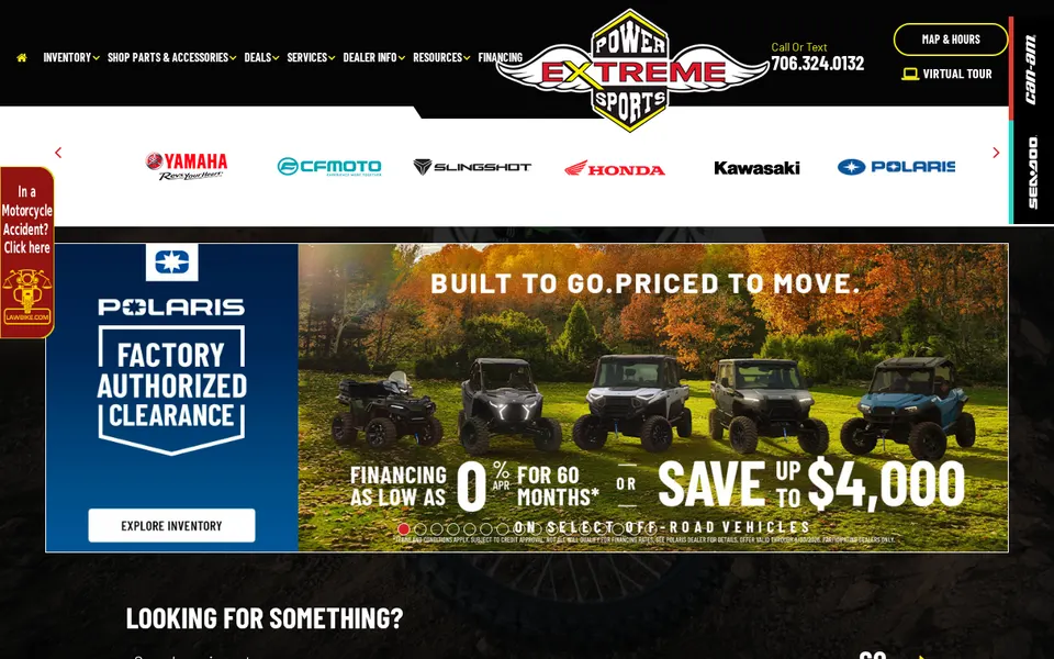 Extreme Powersports, Inc. website