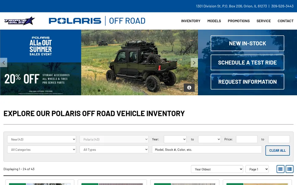 Triple 'E' Sales Inc website