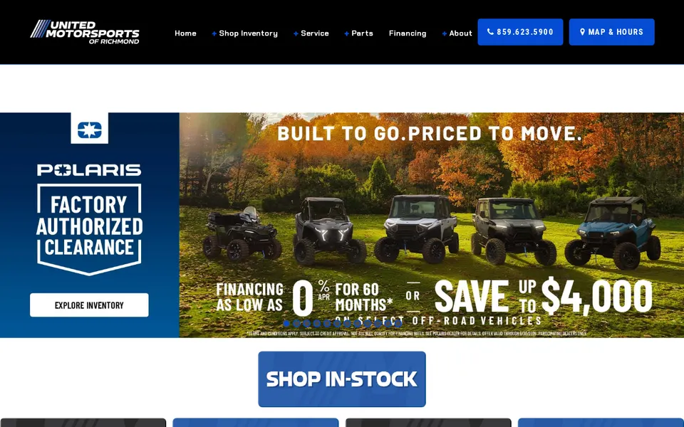 United Motorsports-Richmond website