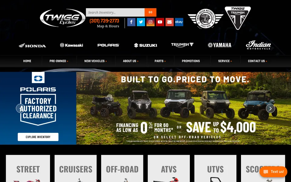Twigg Cycles Inc. website