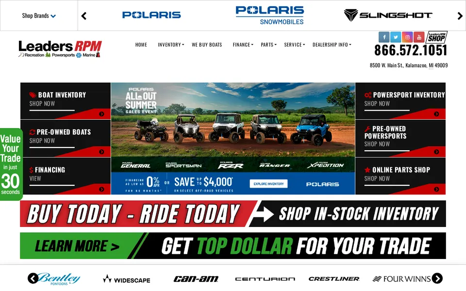 Leaders Rpm website