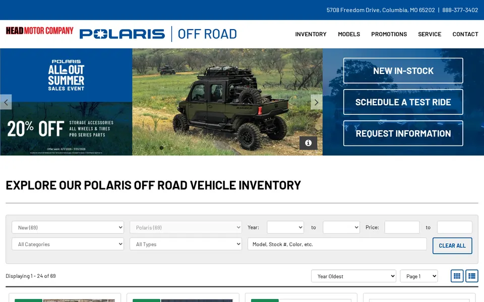 Head Motor Company website