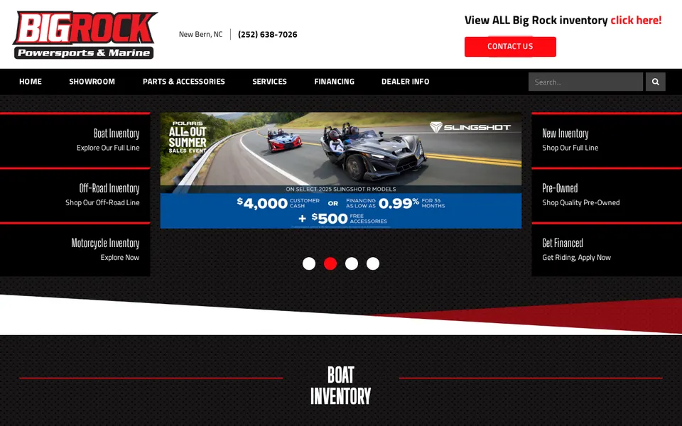 Big Rock New Bern website